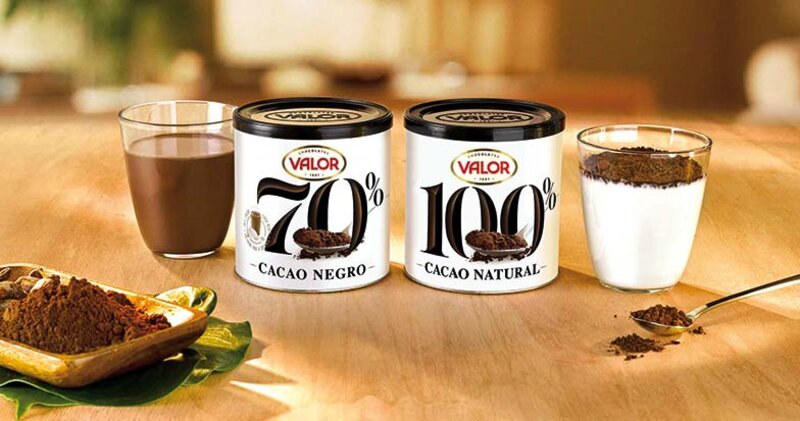 100% cacao y 100% natural\